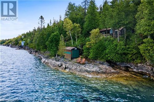 Welcome to Big Tub Harbour! - 70 Big Tub Road, Tobermory, ON - Outdoor With Body Of Water