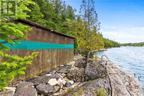 Rare! Boathouse by the shore! - 70 Big Tub Road, Tobermory, ON - Outdoor With Body Of Water