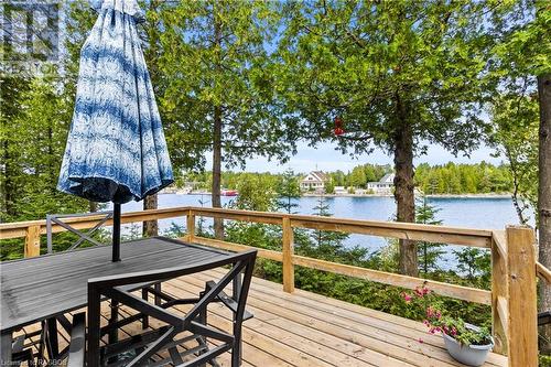 70 Big Tub Road, Tobermory, ON - Outdoor With Body Of Water With Deck Patio Veranda