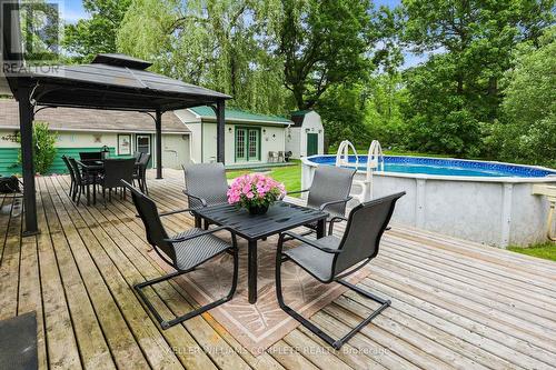 1954 Grayson Avenue, Fort Erie, ON - Outdoor With Above Ground Pool With Deck Patio Veranda