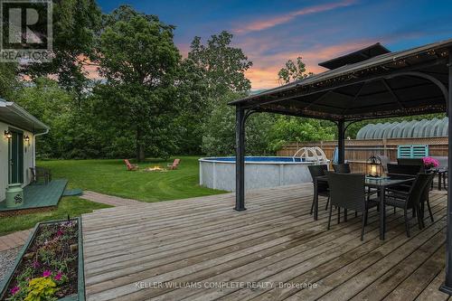 1954 Grayson Avenue, Fort Erie, ON - Outdoor With Above Ground Pool With Deck Patio Veranda