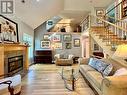 3 Oldoakes Place, Hamilton (Ancaster), ON  - Indoor Photo Showing Living Room With Fireplace 