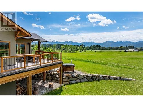 4720 36Th Street, Canyon, BC - Outdoor With Deck Patio Veranda With View