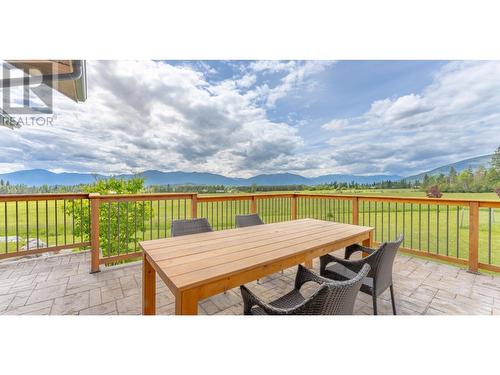 4720 36Th Street, Canyon, BC - Outdoor With Deck Patio Veranda With View