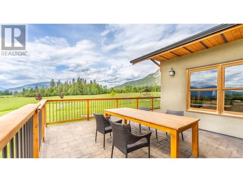 4720 36Th Street, Canyon, BC - Outdoor With Deck Patio Veranda With Exterior