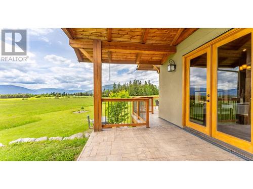 4720 36Th Street, Canyon, BC - Outdoor With Deck Patio Veranda With Exterior