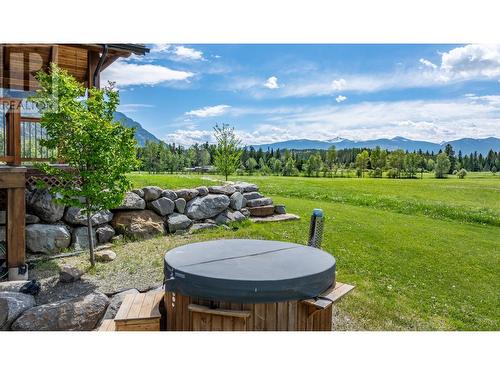 4720 36Th Street, Canyon, BC - Outdoor With Deck Patio Veranda With View