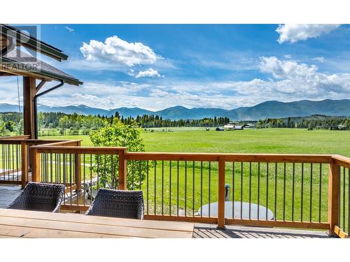 4720 36Th Street, Canyon, BC - Outdoor With Deck Patio Veranda With View