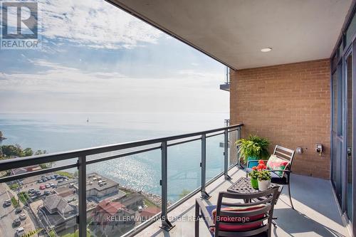 1503 - 2060 Lakeshore Road, Burlington (Brant), ON - Outdoor With Body Of Water With Balcony With View With Exterior