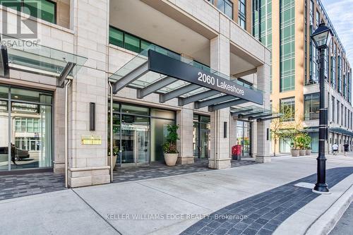 1503 - 2060 Lakeshore Road, Burlington (Brant), ON - Outdoor With Balcony With Facade