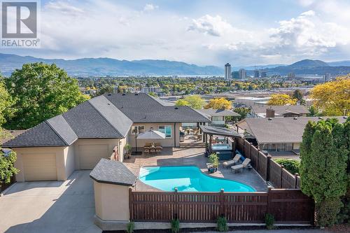 1162 Montrose Place, Kelowna, BC - Outdoor With In Ground Pool With View