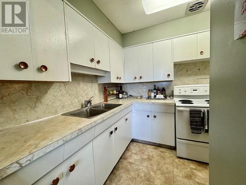 3706 22 Street, Vernon, BC - Indoor Photo Showing Kitchen With Double Sink