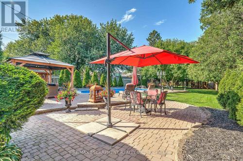 371 Strathcona Drive, Burlington, ON - Outdoor With In Ground Pool With Deck Patio Veranda With Backyard