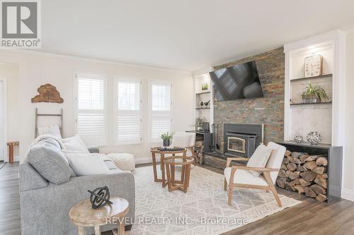 30 Oreilly Lane, Kawartha Lakes, ON - Indoor Photo Showing Other Room With Fireplace