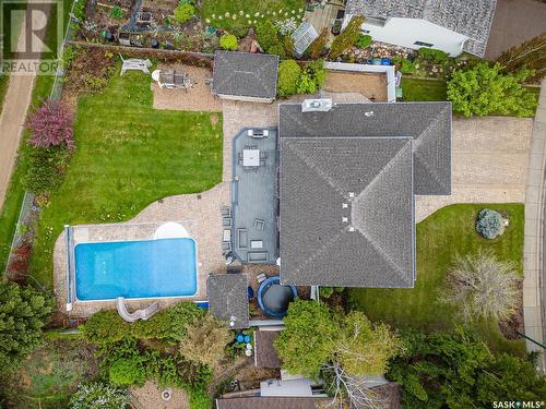 143 Trotchie Crescent, Saskatoon, SK - Outdoor With In Ground Pool