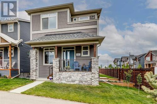 617 Chinook Gate Greenway Sw, Airdrie, AB - Outdoor With Facade