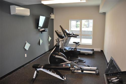 107 300 Centre Street, Winnipeg, MB - Indoor Photo Showing Gym Room