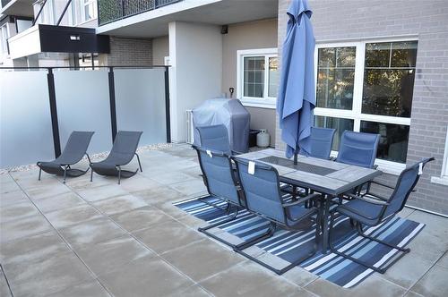 107 300 Centre Street, Winnipeg, MB - Outdoor With Deck Patio Veranda With Exterior