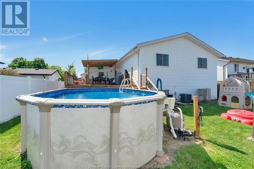 772 Richmond, Amherstburg, ON - Outdoor With Above Ground Pool With Backyard With Exterior