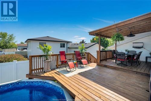 772 Richmond, Amherstburg, ON - Outdoor With In Ground Pool With Deck Patio Veranda With Exterior