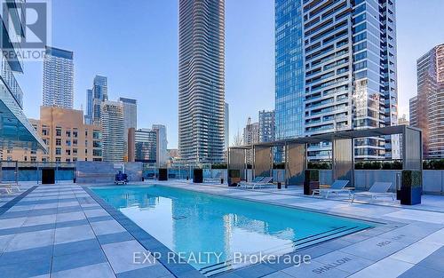 2810 - 3 Gloucester Street, Toronto, ON - Outdoor With In Ground Pool With Facade