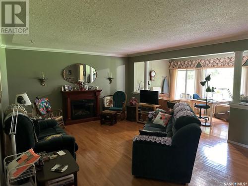 Big River Acreage, Big River Rm No. 555, SK - Indoor Photo Showing Living Room With Fireplace