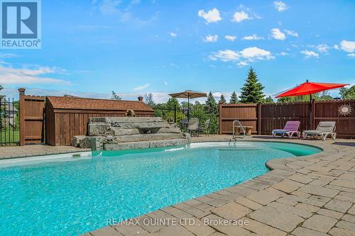 119 Bay Breeze Street, Prince Edward County (Ameliasburgh), ON - Outdoor With In Ground Pool With Backyard