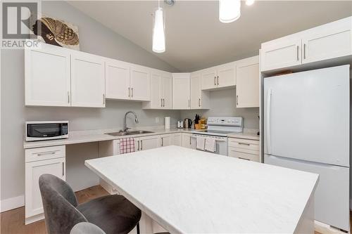 33 Durelle Street, Moncton, NB - Indoor Photo Showing Kitchen With Double Sink