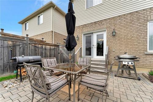 patio large enough for 2 seating areas - 920 Stone Church Road E, Hamilton, ON - Outdoor With Deck Patio Veranda With Exterior