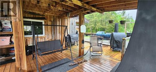 39 Noland Street, Markstay, ON -  With Deck Patio Veranda With Exterior