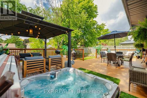 114 Manchester Road, Kitchener, ON - Outdoor With Deck Patio Veranda With Exterior