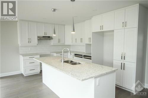 1401 Caroline Court, Cornwall, ON - Indoor Photo Showing Kitchen With Double Sink With Upgraded Kitchen