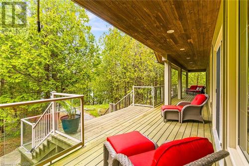 61 Fox Trail, Northern Bruce Peninsula, ON - Outdoor With Deck Patio Veranda With Exterior
