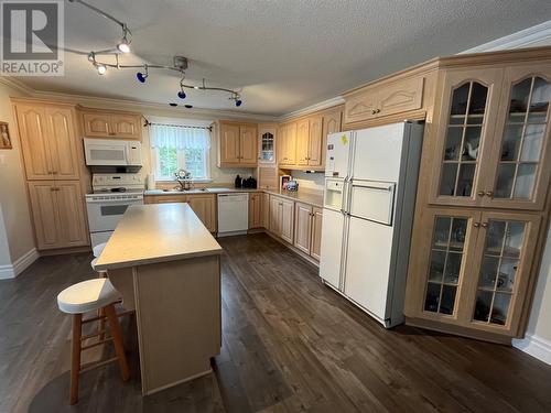 1 Rowsellville Road, Roberts Arm, NL - Indoor Photo Showing Kitchen With Double Sink