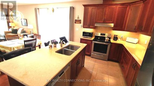 1280 Carfa Crescent, Kingston, ON - Indoor Photo Showing Kitchen With Double Sink