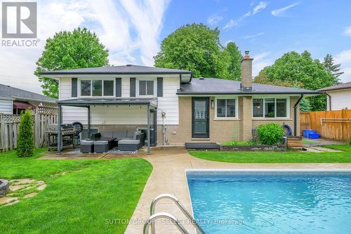29 Talavera Crescent, London, ON - Outdoor With In Ground Pool With Deck Patio Veranda
