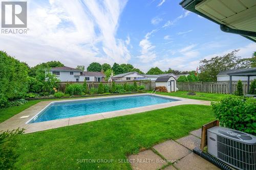 29 Talavera Crescent, London, ON - Outdoor With In Ground Pool With Deck Patio Veranda With Backyard