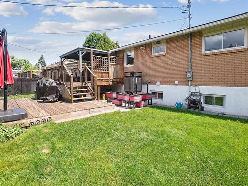 Face arriÃ¨re - 6120 Av. Baffin, Brossard, QC - Outdoor With Deck Patio Veranda With Exterior