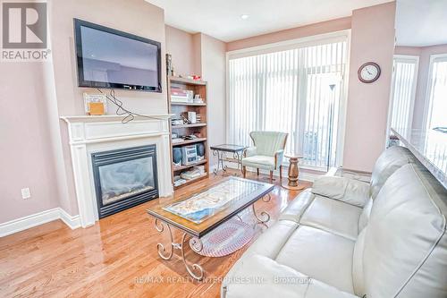 1031 Shaw Drive, Mississauga, ON - Indoor Photo Showing Living Room With Fireplace