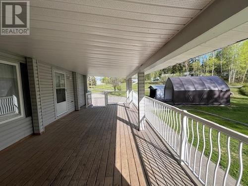 1767 Alder Road, Quesnel, BC - Outdoor With Deck Patio Veranda With Exterior