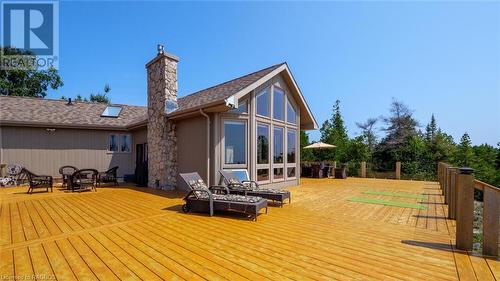 157 Zorra Drive, Tobermory, ON - Outdoor With Deck Patio Veranda