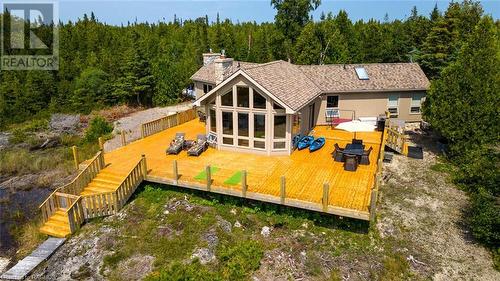 157 Zorra Drive, Tobermory, ON - Outdoor With Deck Patio Veranda