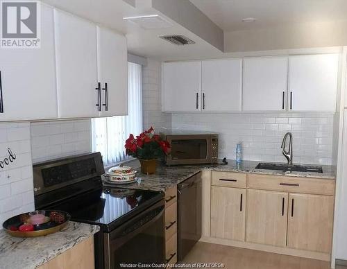 5125 Riverside Drive Unit# 504, Windsor, ON - Indoor Photo Showing Kitchen