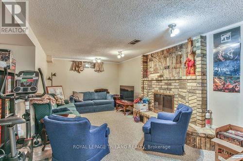 179 Brunswick Avenue, London, ON - Indoor With Fireplace