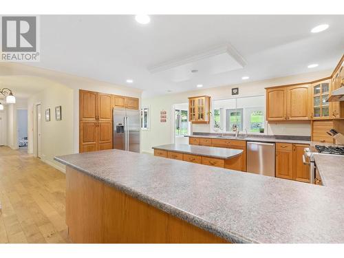 12857 Oyama Road, Lake Country, BC - Indoor Photo Showing Kitchen