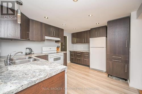 25 Sharpe Avenue, Welland, ON - Indoor Photo Showing Kitchen With Double Sink