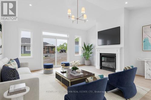 73 Seymour Street W, Centre Hastings, ON - Indoor Photo Showing Living Room With Fireplace