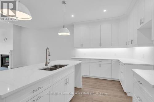 73 Seymour Street W, Centre Hastings, ON - Indoor Photo Showing Kitchen With Double Sink