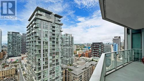 2803 - 180 University Avenue, Toronto (Bay Street Corridor), ON - Outdoor With Balcony