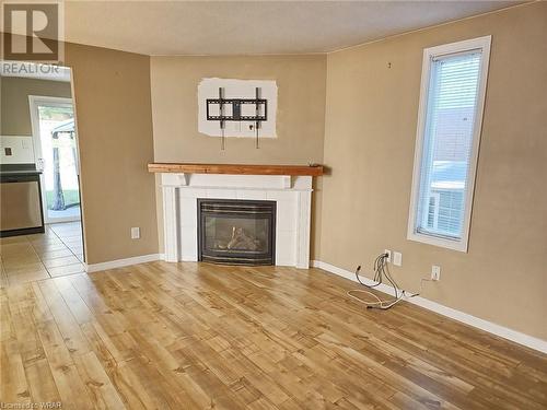 90 Brembel Street, Kitchener, ON - Indoor Photo Showing Living Room With Fireplace